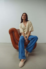 Noella N-Katy MW Jeans - Blue Wash