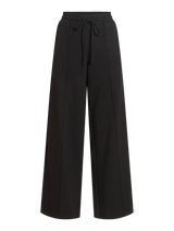 Vila Telana HW Wide Sweat Pants - Black