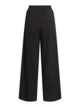 Vila Telana HW Wide Sweat Pants - Black