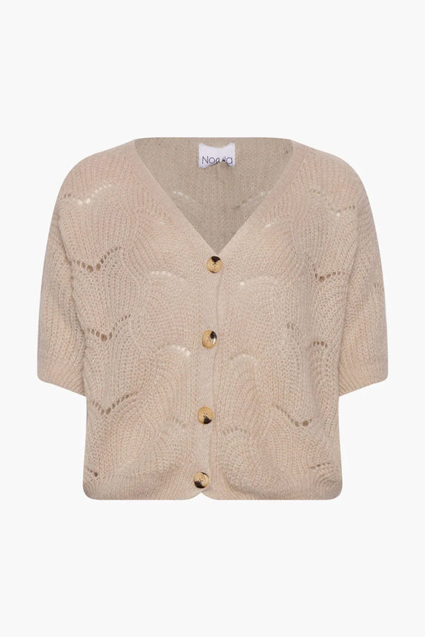 Noella Shade Knit Cardigan - Oat