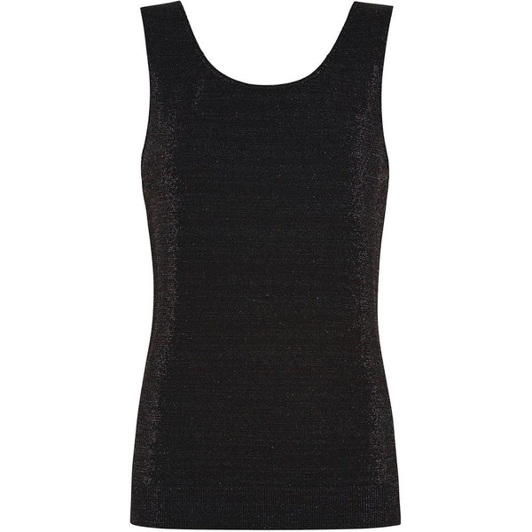 Tim & Simonsen Las Vegas Glitter Tank Top - Silver