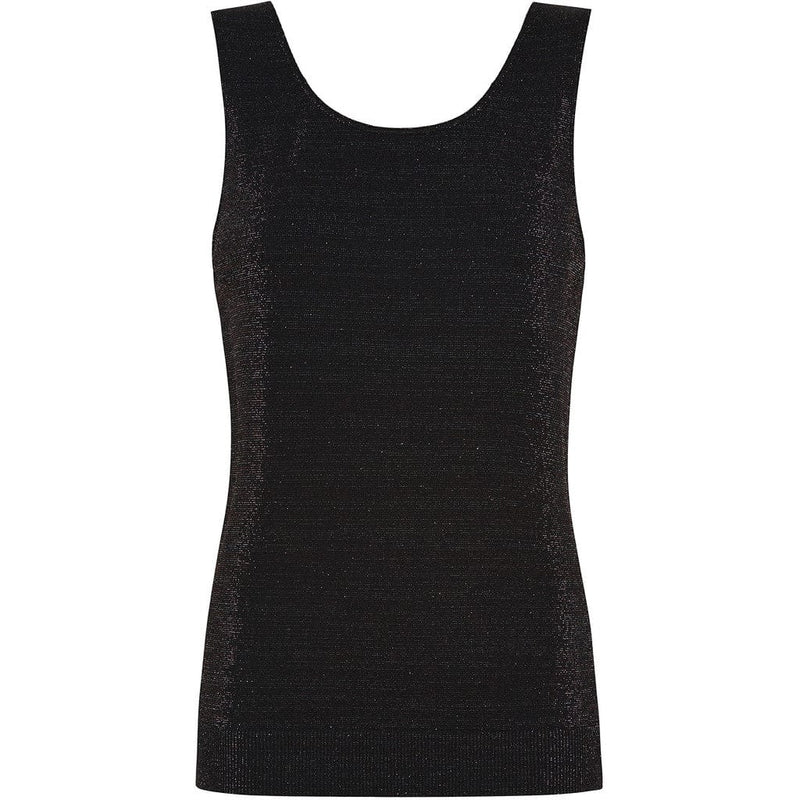 Tim & Simonsen Las Vegas Glitter Tank Top - Silver