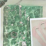 Stine A Bella Moon Earring With Long Chains