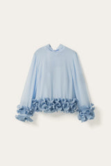 Noella N-Latanie Blouse - Sky Blue