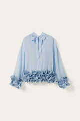 Noella N-Latanie Blouse - Sky Blue