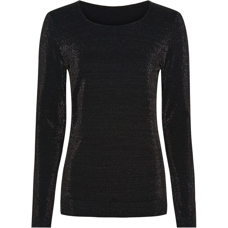 Tim & Simonsen Las Vegas Glitter Blouse LS - Silver