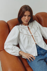 Noella N-Marceline Blouse - White