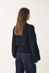 Noella N-Miley Knit Cardigan - Black