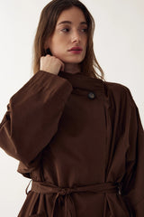 Noella N-Makenzie Coat - Chocolate