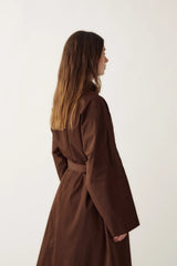 Noella N-Makenzie Coat - Chocolate