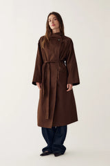 Noella N-Makenzie Coat - Chocolate