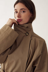 Noella N-Makenzie Coat - Grey Sand