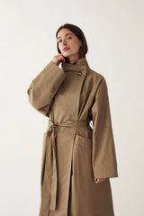 Noella N-Makenzie Coat - Grey Sand