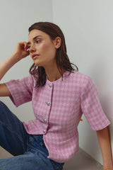 Noella Kasaundra Blazer - Baby Pink