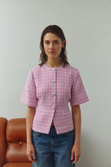 Noella Kasaundra Blazer - Baby Pink