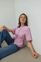 Noella Kasaundra Blazer - Baby Pink