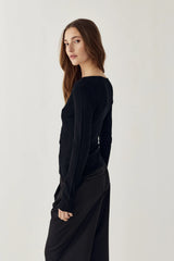 Noella N-Melvie Top - Black