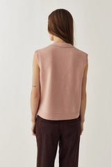 Noella N-Marilynn Knit Vest - Blush Pink