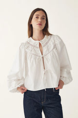 Noella N-Marceline Blouse - White