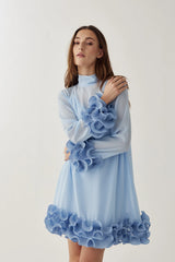 Noella Latania Dress - Sky Blue