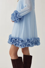 Noella Latania Dress - Sky Blue