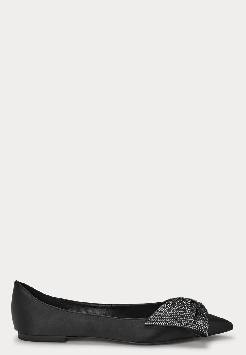 Steve Madden Magi - Black Satin