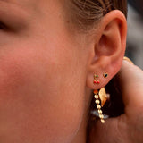 PRE ORDER Stine A – Coins Behind Ear Earring- Gold