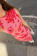 Noella Sutton Dress - Rose Print