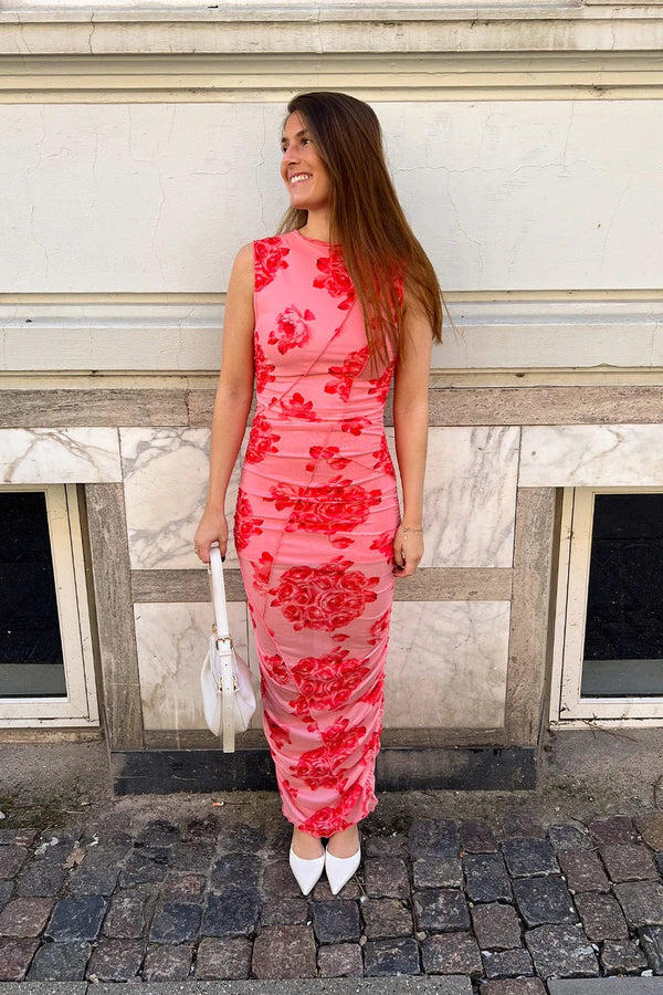 Noella Sutton Dress - Rose Print