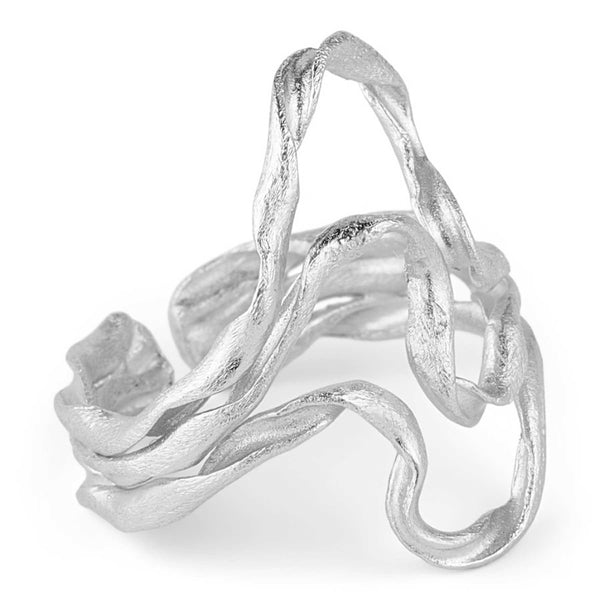 Pure By Nat Willow Ring - Silver