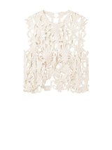 Tim & Simonsen Gudrun Lace Top - White