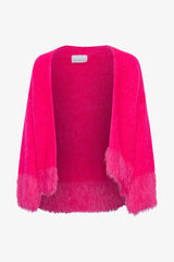 Noella Tulip Knit Cardigan - Pink