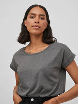 Vila Dreamers New Pure T-shirt - Grey