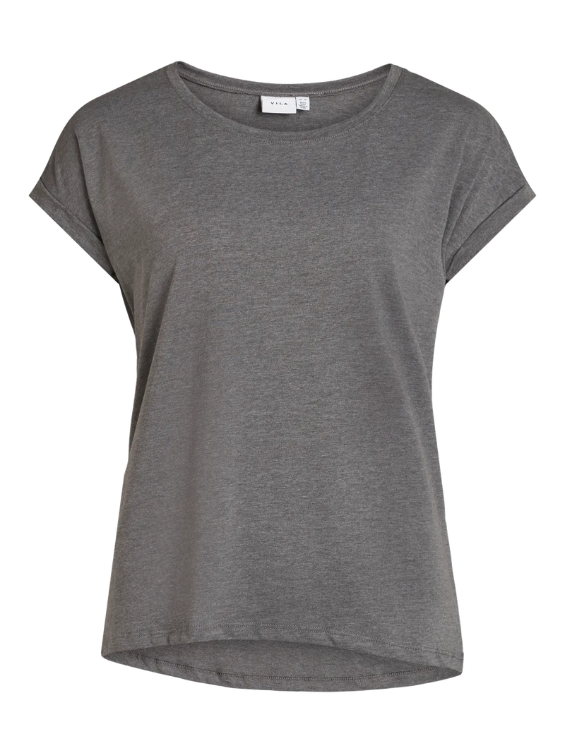 Vila Dreamers New Pure T-shirt - Grey