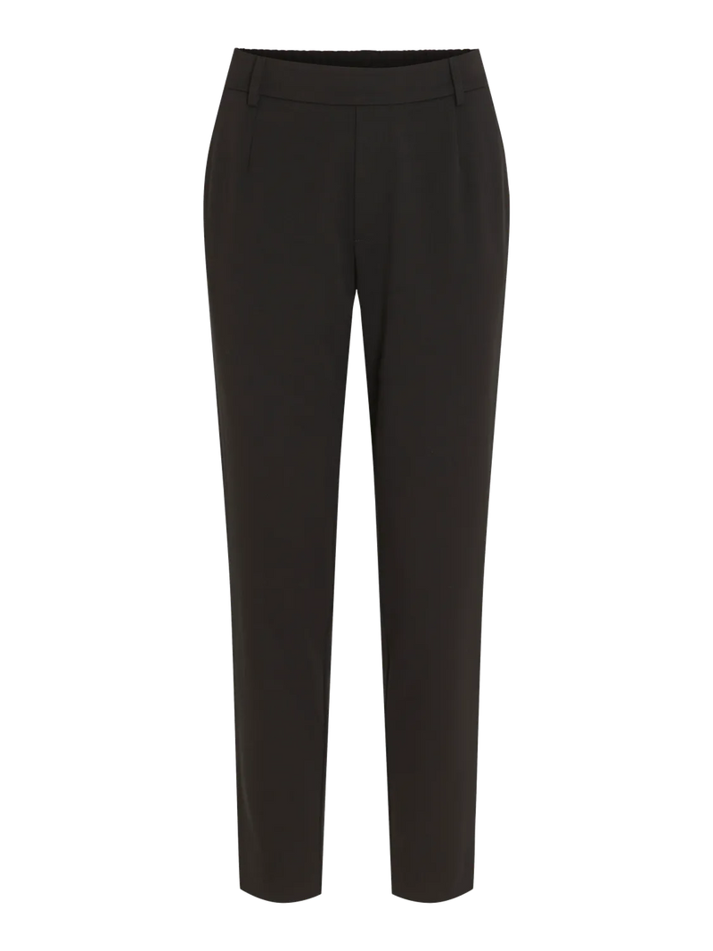 Vila Varone HW Slim Pant - Black