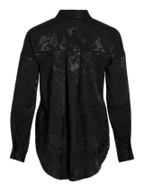 Vila Sassan L/S Shirt - Black Beauty