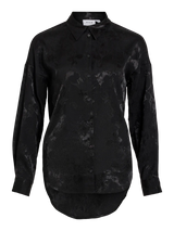 Vila Sassan L/S Shirt - Black Beauty