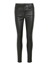 Vila Sarah RW Glitter Coated Jeans - Black