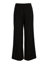 Vila Simlette HW Pants - Black