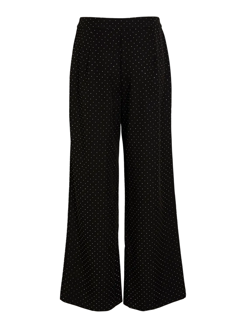 Vila Simlette HW Pants - Black