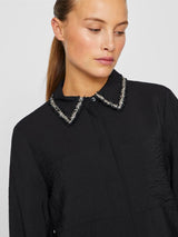 Vila Dogma O-Neck LS Detail shirt