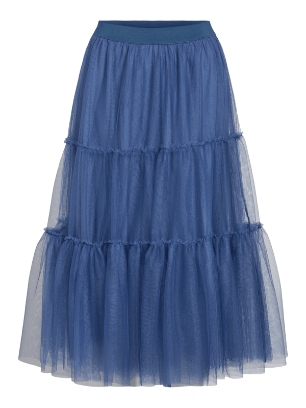 Vila Noma midt skirt - Blue