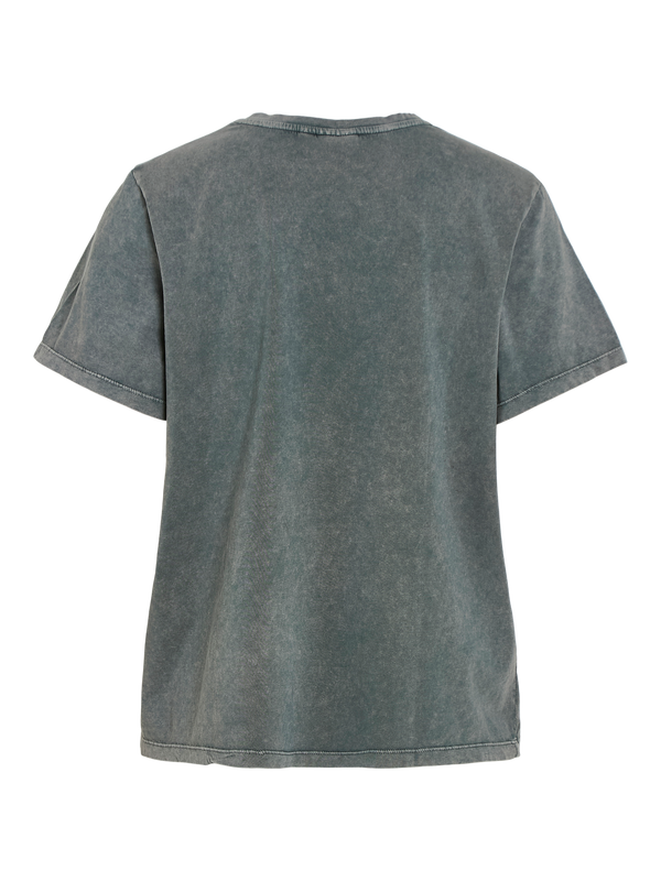 Vila Rosella S/S T-shirt - Grey Melange