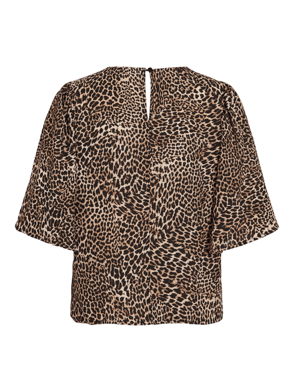 Vila Vileila 2/4 Top - Black Leo