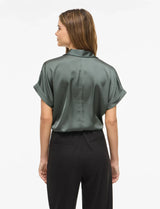 Vila Enna Ravenna S/S Top - Balsam Green