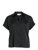 Vila Enna Ravenna S/S Top - Black Beauty