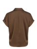 Vila Enna Ravenna S/S Top - Coffee Bean