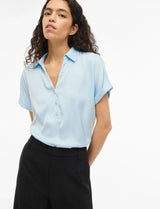 Vila Enna Ravenna S/S Top - Nantucket Breeze