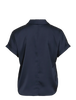 Vila Enna Ravenna S/S Top - Navy Blazer