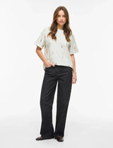 Vila Monie Floral O-Neck - Snow White Floral